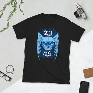 Men' Skull Print Short-Sleeve T-Shirt