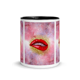 Red Lips Mug with Color