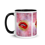 Red Lips Mug with Color