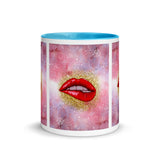 Red Lips Mug with Color