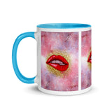 Red Lips Mug with Color