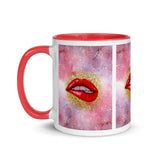 Red Lips Mug with Color