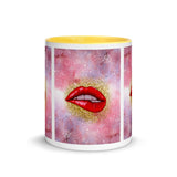 Red Lips Mug with Color