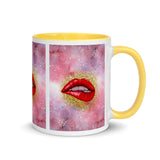 Red Lips Mug with Color